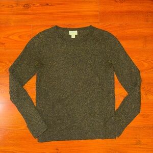 J. Crew teddie cotton/wool blend sweater